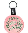 Harry Potter Plush Keychain with metal ring Happee Birthdae Harry Cake 10 cm