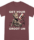 Marvel T-Shirt Guardians Of The Galaxy Vol. 2 Get Your Groot On Size M