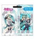 Hatsune Miku Pin Badges 2-Pack Set D