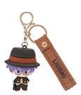 Link Click Rubber Keychain Liu Xiao 6 cm