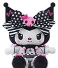 Sanrio Pink Black Party Series Plush Figure Kuromi 17 cm