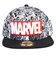 Marvel Comics Snapback Cap Classic Red & White Logo