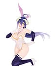 Overlord One-Seventh Carat PVC Statue 1/7 Albedo Bunny white Ver. 19 cm