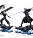 Final Fantasy VII Rebirth Statues 2-Pack 1/4 Cloud Strife vs Sephiroth 69 cm