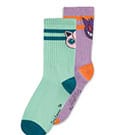Pokemon Socks 2-Pack Heads Grey 35-38