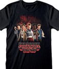 Stranger Things T-Shirt Group with Vecna behind Size S