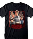 Stranger Things T-Shirt Characters in Glowing Box Size S