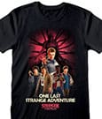 Stranger Things T-Shirt Group Artwork One Last Strange Adventure Colour Size XL