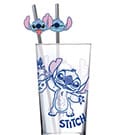 Lilo & Stitch Glass Tumbler with Straws Stitch 485 ml