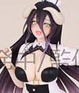 Overlord Vivit PVC Statue Albedo Nurse Ver. 18 cm