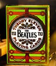 The Beatles Playing Cards Green Version