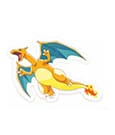 Pokémon LED Wall Lamp Light Charizard 30 cm