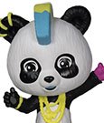 Just Dance Ubisoft Heroes Collection Chibi Figure Panda 10 cm