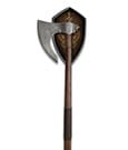 LOTR Replica 1/1 War Axe Rohan 85 cm