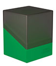 Ultimate Guard Boulder Deck Case 100+ SYNERGY Black/Green