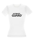Ultimate Guard Ladies T-Shirt Wordmark White Size XS