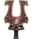 Warhammer 40,000 Replica 1/4 Khorne Berzerker Helm 20 cm
