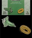 Lord of the Rings Collectors Pins 2-Pack Elfen Leaf & One Ring