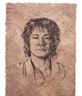 The Hobbit Art Print Portrait of Bilbo Baggins 21 x 28 cm