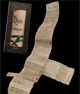 The Hobbit Mini Replica The Burglar Contract of Bilbo Baggins