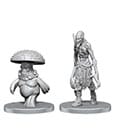 Pathfinder Deep Cuts Unpainted Miniatures Myceloid & Grimstalker