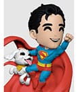 Superman 2025 Vinyl Figure Superman & Krypto 13 cm