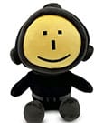 Content Warning Plush Figure Yellow 22 cm