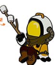 Outer Wilds Pin Badge S´mores 5 cm