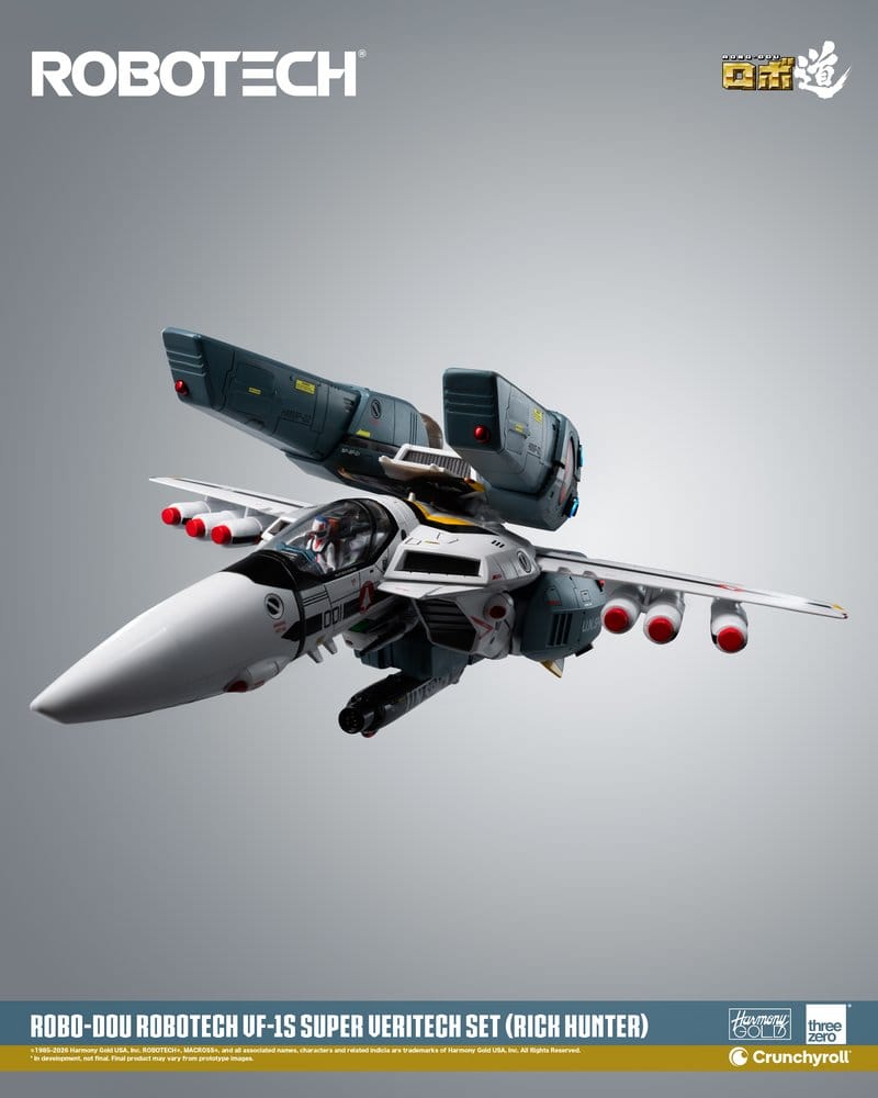 Robotech Robo-Dou Action Figure VF-1S Super Veritech Set (Rick Hunter) 20 cm