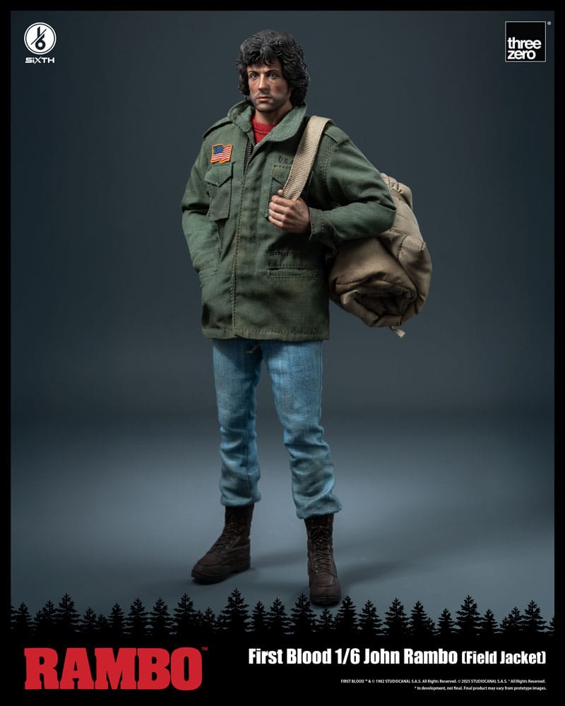 Rambo: First Blood Action Figure 1/6 John Rambo (Field Jacket) 31 cm