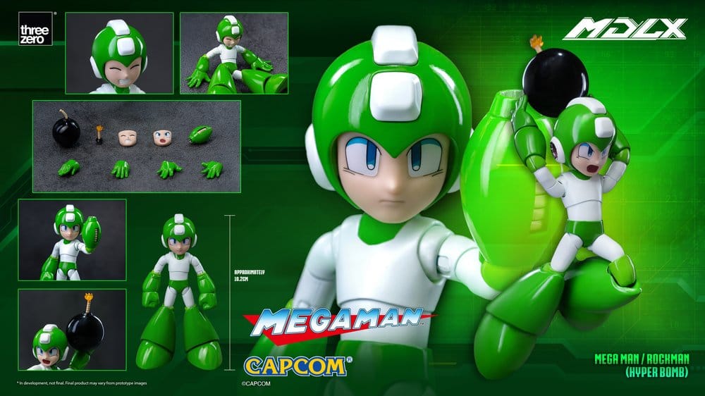Mega Man MDLX Action Figure Mega Man / Rockman (Hyper Bomb) 10 cm