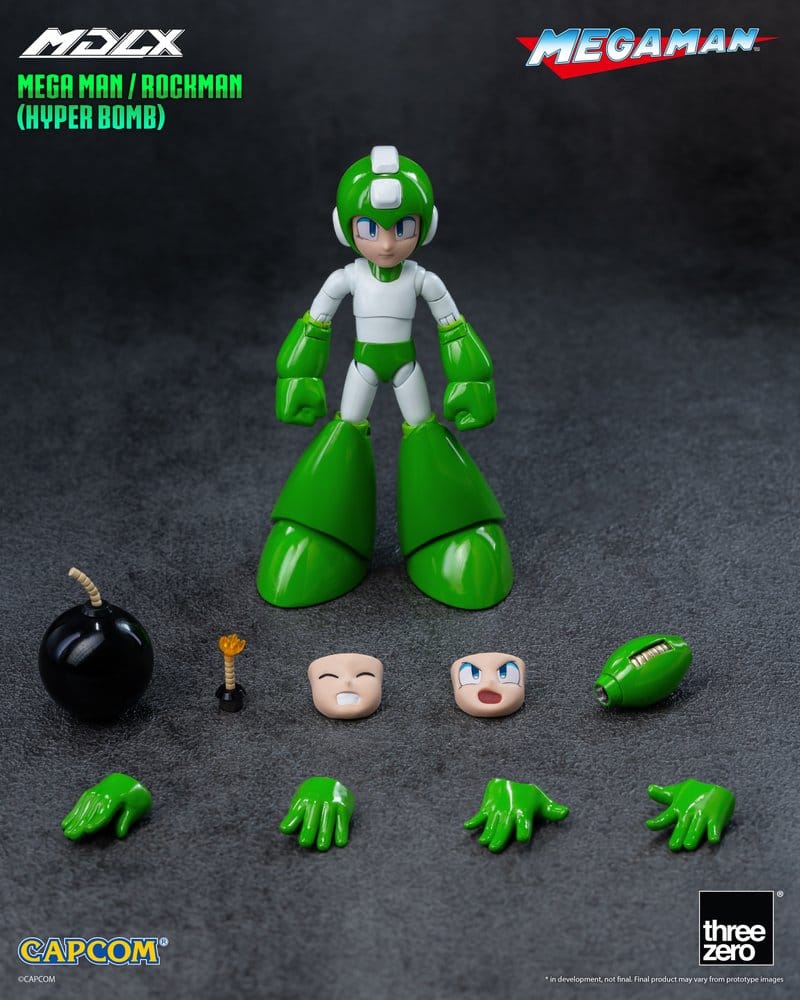 Mega Man MDLX Action Figure Mega Man / Rockman (Hyper Bomb) 10 cm