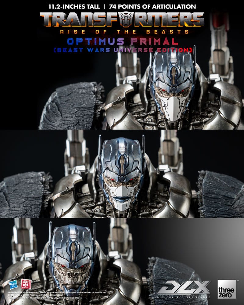 Transformers: Rise of the Beasts DLX Action Figure Optimus Primal (Beast Wars Universe Edition) 29 cm