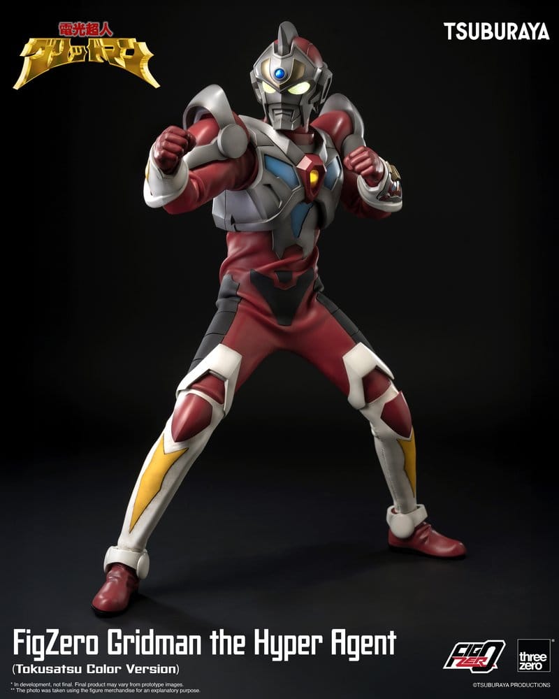 Gridman the Hyper Agent FigZero Action Figure Gridman (Tokusatsu Color Version) 30 cm