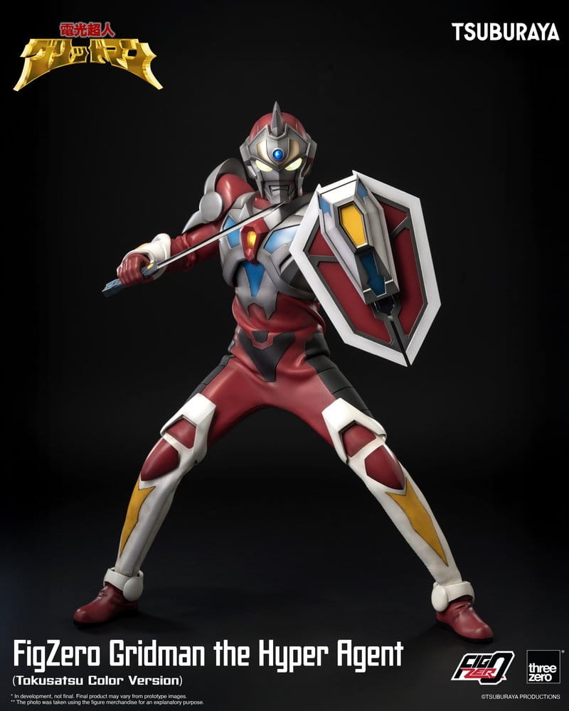 Gridman the Hyper Agent FigZero Action Figure Gridman (Tokusatsu Color Version) 30 cm
