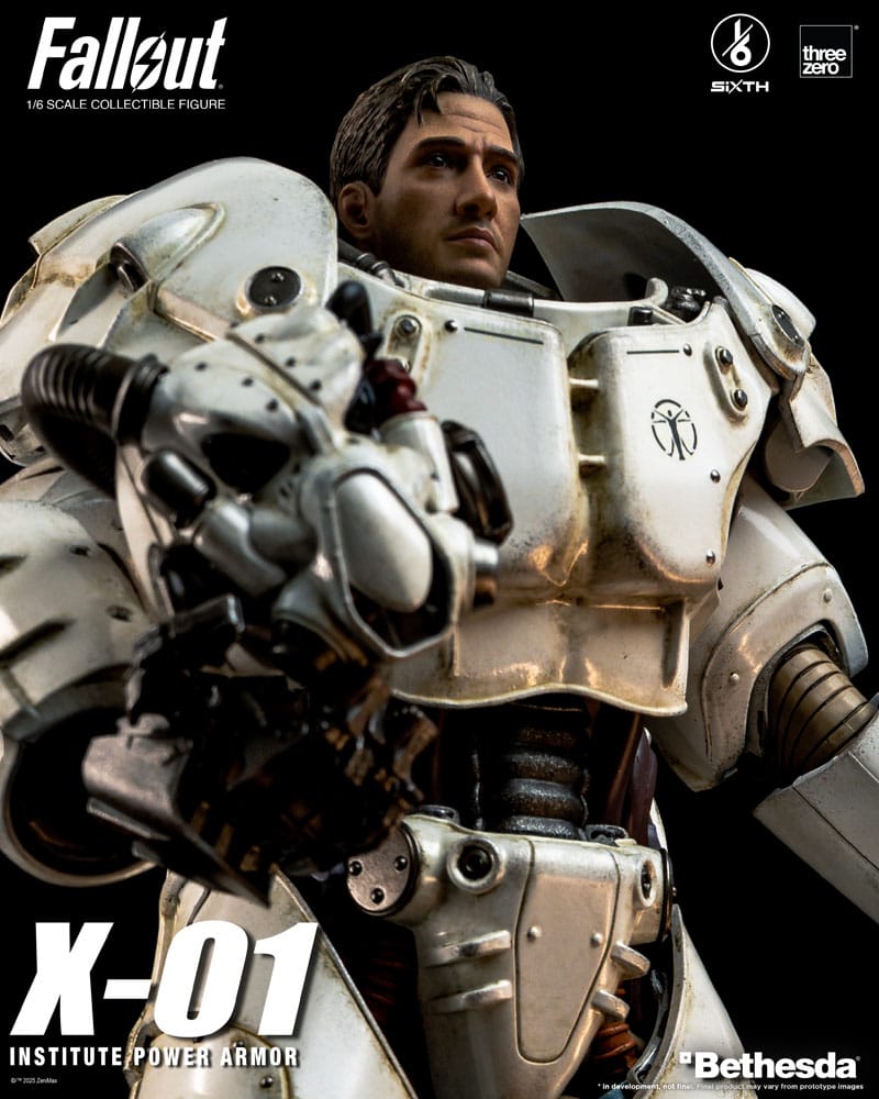 Fallout FigZero Action Figure 1/6 X-01 Institute Power Armor 37 cm