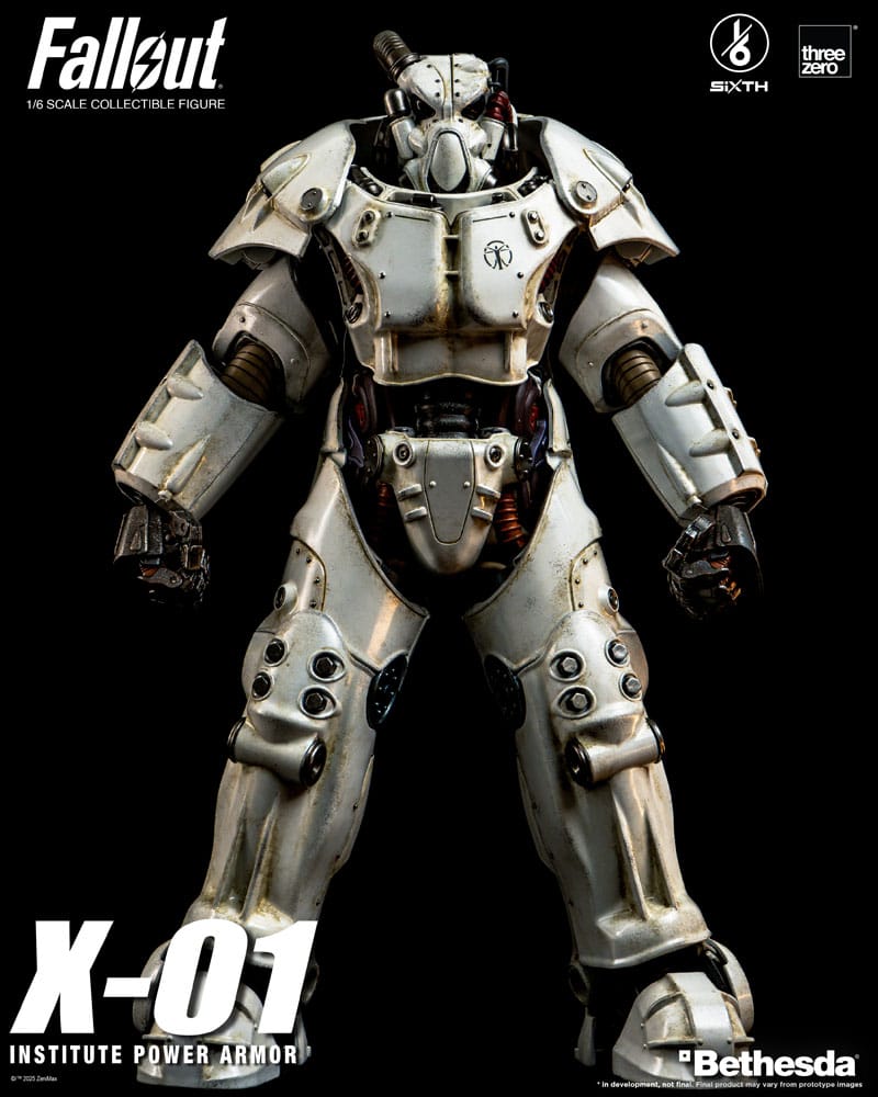 Fallout FigZero Action Figure 1/6 X-01 Institute Power Armor 37 cm