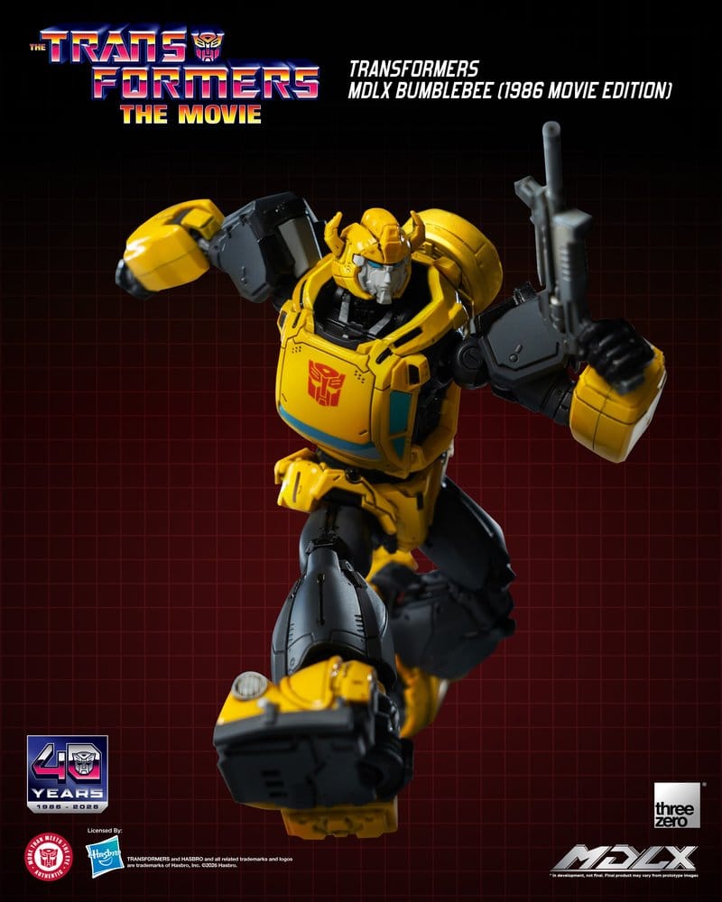 Transformers MDLX Action Figure Bumblebee (1986 Movie Edition) 12 cm