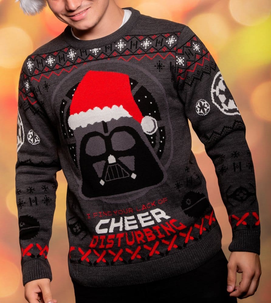 Star Wars Christmas Sweater Darth Vader Size XXL