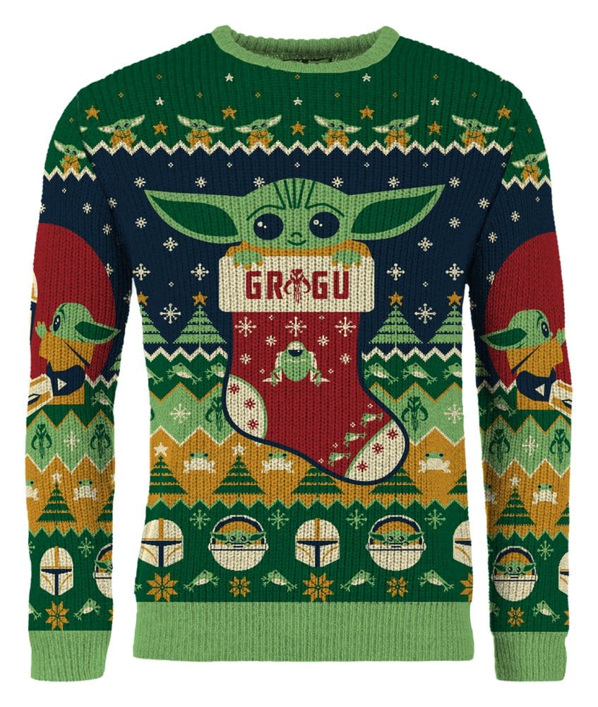 Star Wars Christmas Sweater Baby Yoda Size XXL