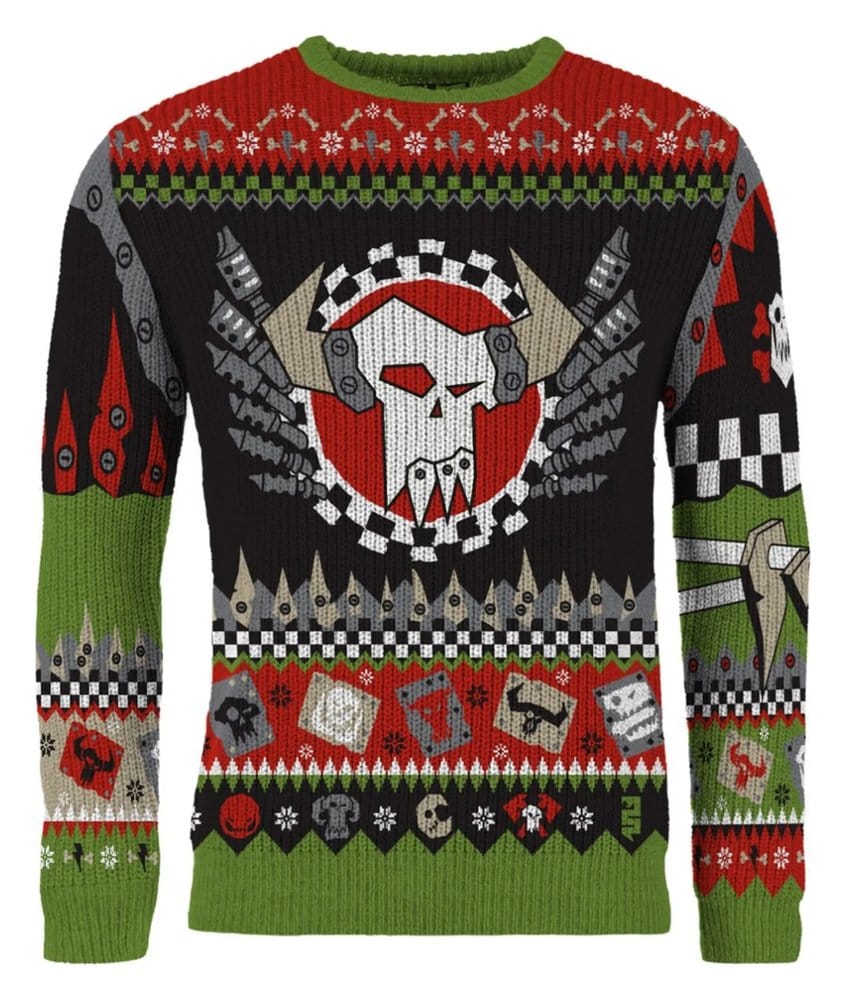 Warhammer 40,000 Christmas Sweater Ork Size XS