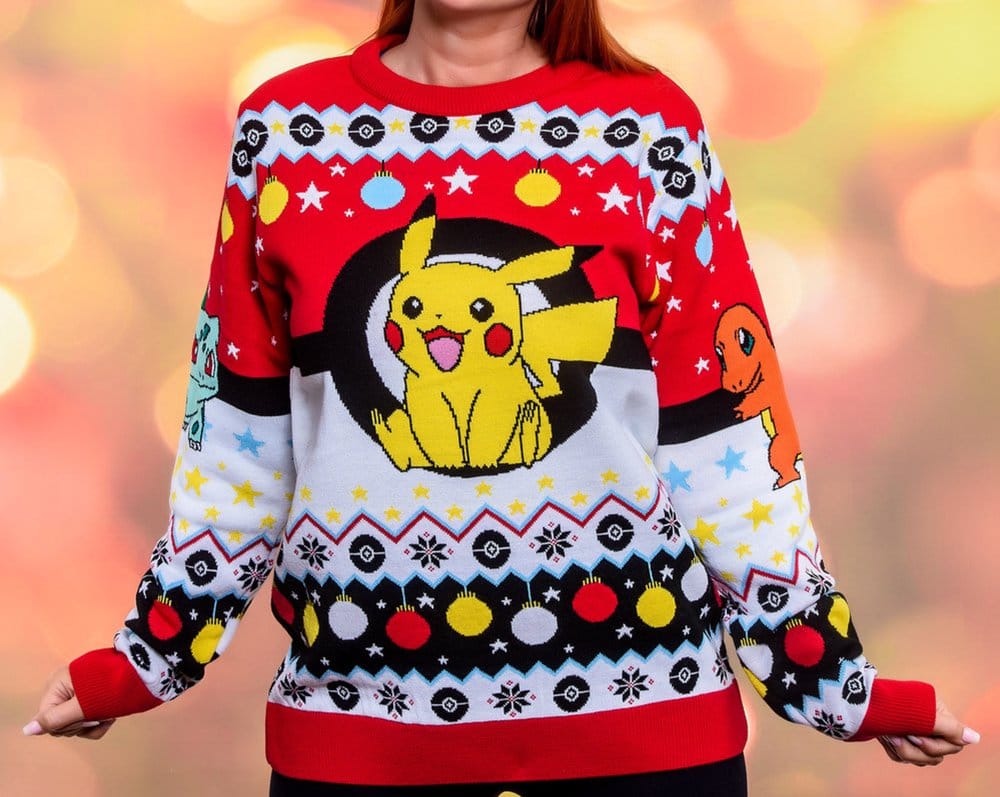 Pokémon Christmas Sweater Size XXL