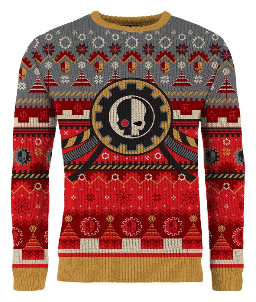 Warhammer 40,000 Christmas Sweater Admech Size XXXL