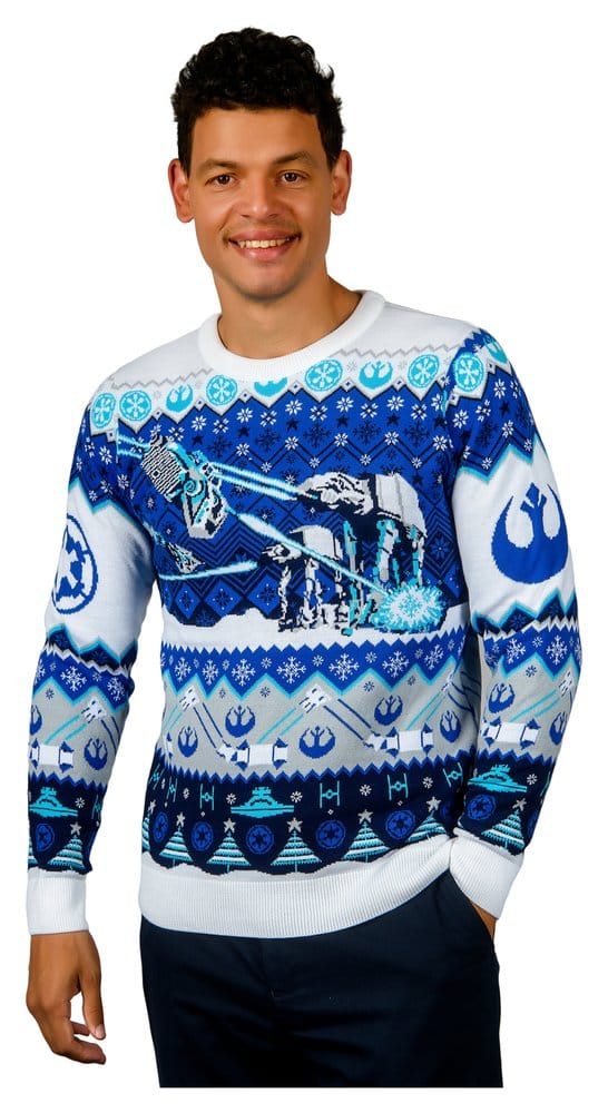 Star Wars Christmas Sweater AT-AT Assault Size XXXL