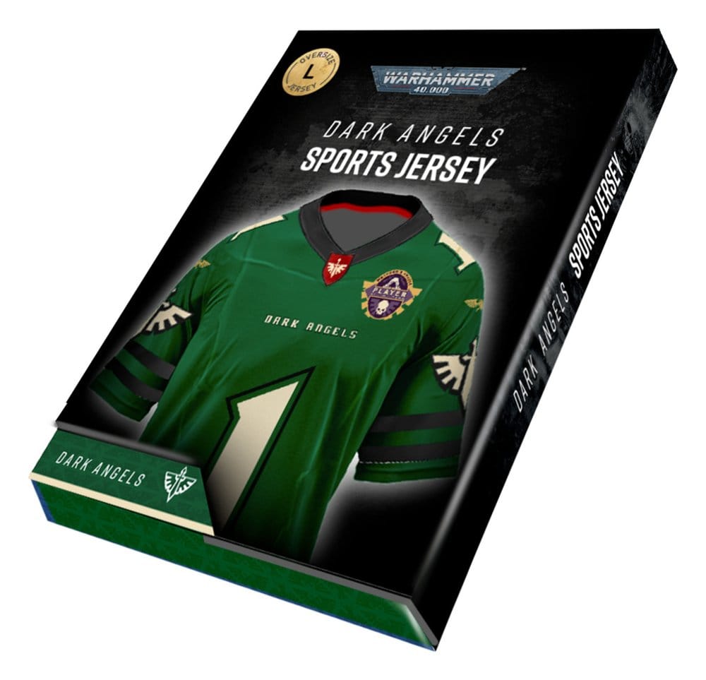 Warhammer 40,000 Sports Jersey Shirt Dark Angels - XL