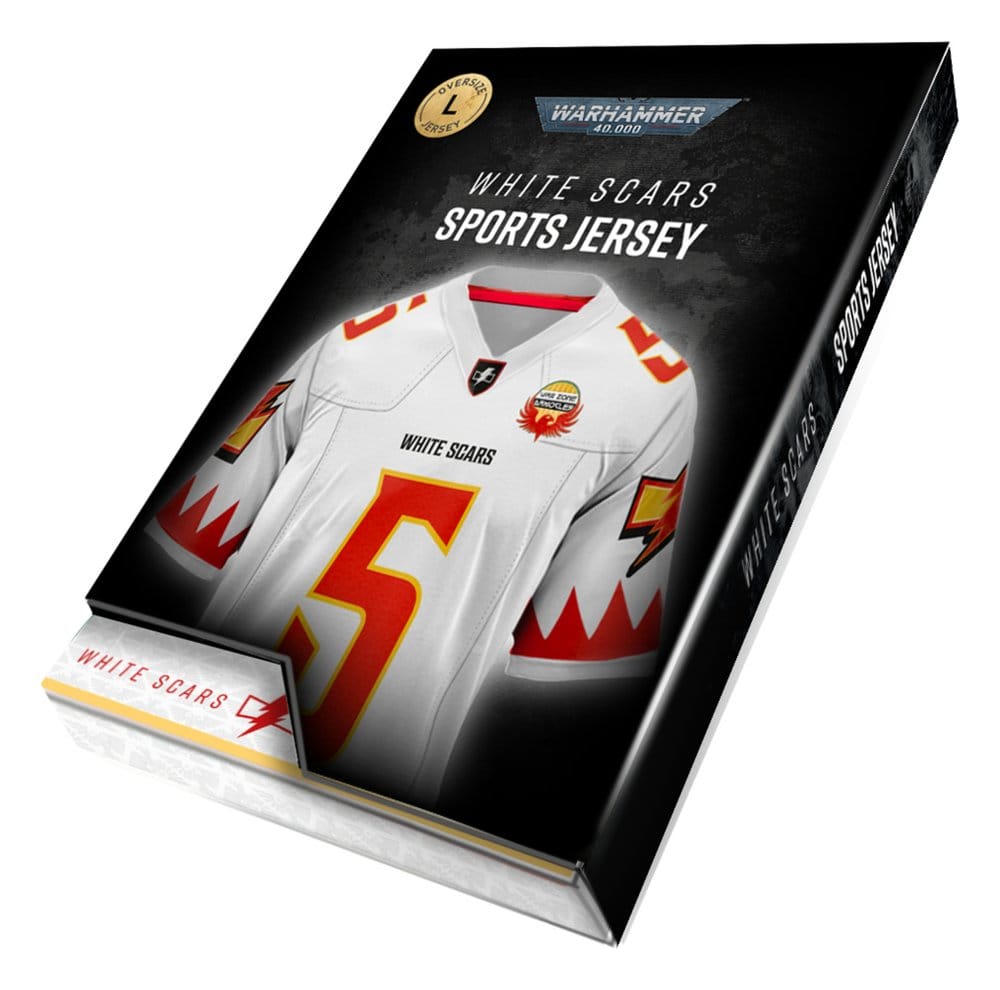 Warhammer 40,000 Sports Jersey Shirt White Scar - M
