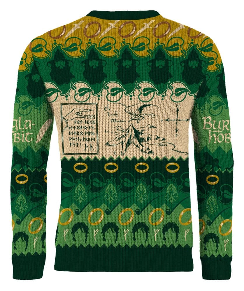 Lord of the Rings Christmas Sweater The Shire Size XS