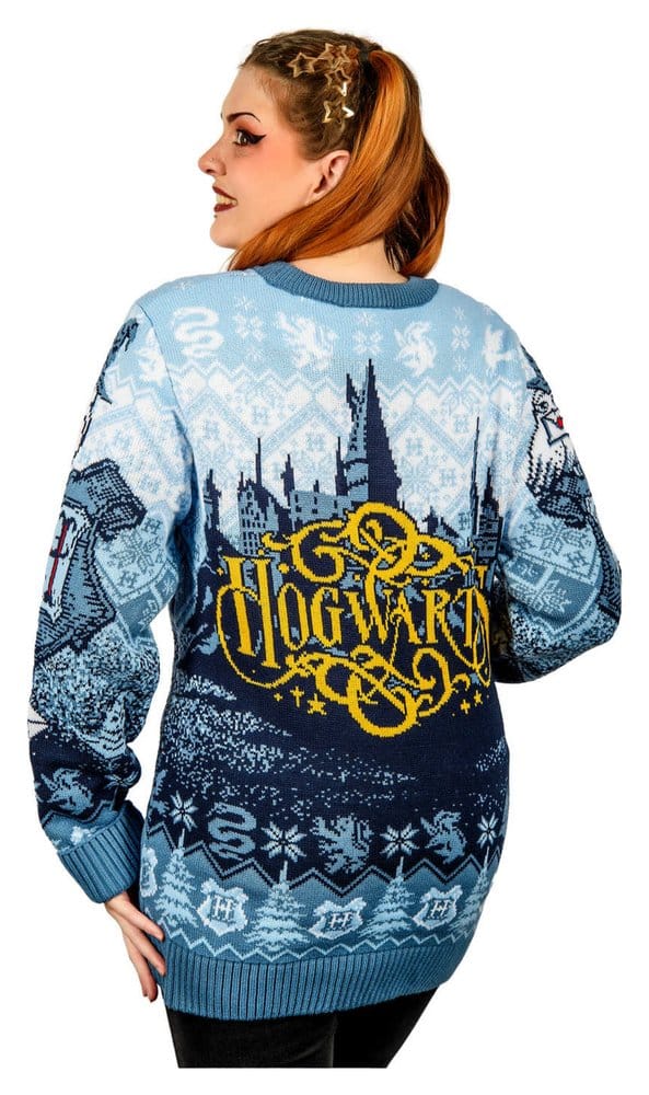 Harry Potter Christmas Sweater Hogwarts Size XL