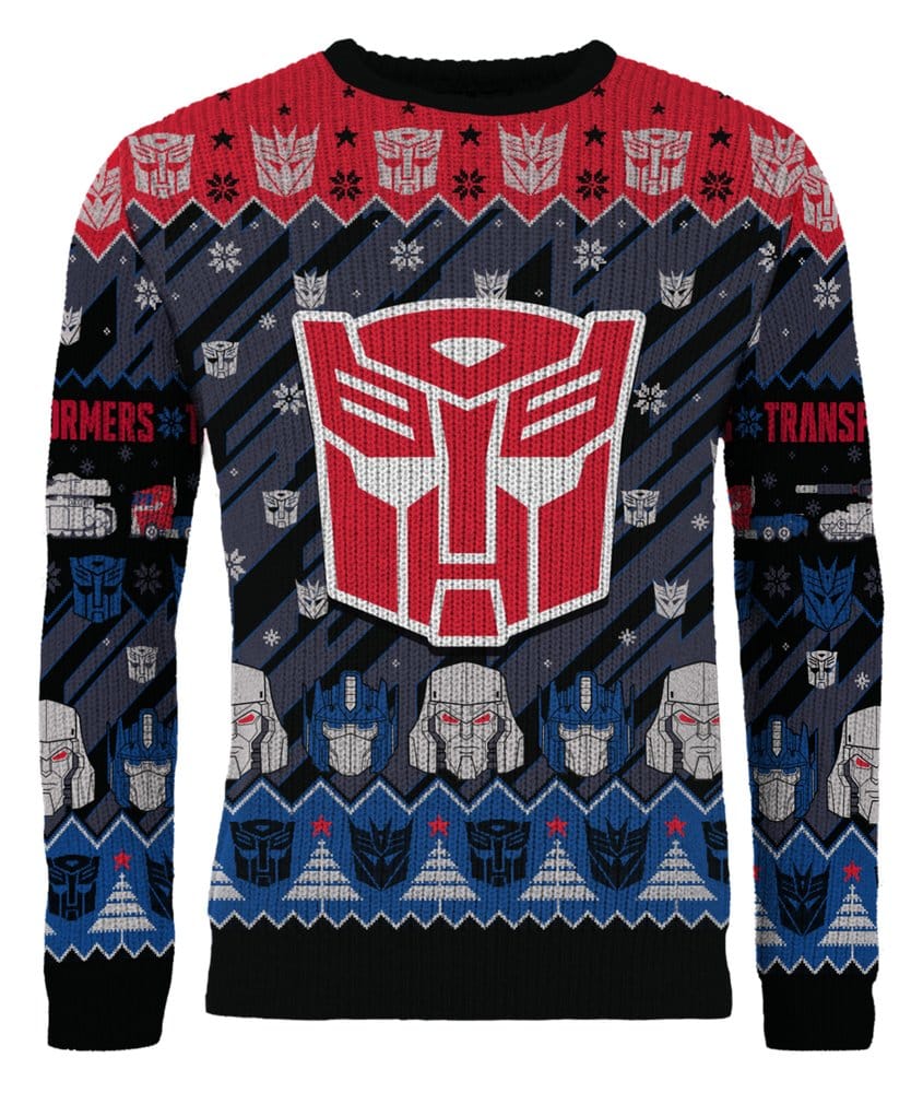 Transformers Christmas Sweater Size S