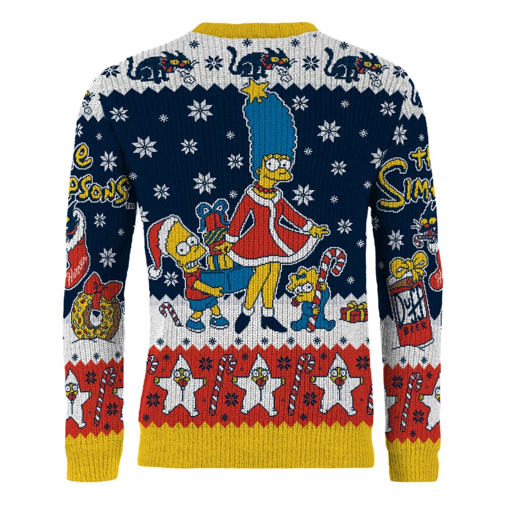 Simpsons Christmas Sweater D'oh Ho Ho! Size M